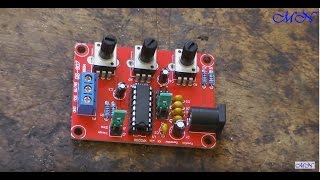 Функциональный генератор на XR2206 (конструктор из Китая)