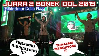 Baru Naik Panggung Sudah diteriaki Tugasmu Mengayomi, begitu musik dimainkan begini Reaksi Bonek