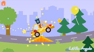 Машинки для малышей Веселая игра Гонки с Енотом