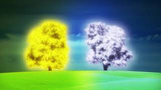 Laurelin and Telperion (The Two Trees of Valinor)