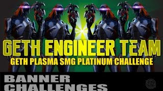 RESURGENCE! Geth Engineers w Geth Plasma SMG's: Platinum: Mass Effect 3 Multiplayer