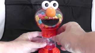 ガチャガチャ ガム セサミ エルモ Gumball Machine Sesame Street Elmo おもちゃ ガムボールマシーン Gum Candy Machine！