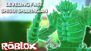 Leveling Fast in Shinobi Life | Shisui Sharingan | ROBLOX | iBeMaine
