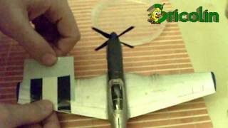 Cómo hacer maquetas, P-51 mustang (parte 18/20) HD - Bricolaje y manualidades