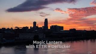 Magic Lantern ETTR + Deflicker Script Comparison using LRtimelapse