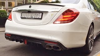 900HP Brabus Rocket V12 & 850 Biturbo Start and Driving Sound!