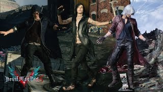 Devil May Cry 5 Secret Dancing Move [Nero V Dante Hidden Dance Skill]