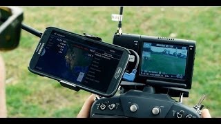 DJI Phantom on Steroids - DSLRPros.com Ultimate Aerial Film Drone with FPV OSD & Telemetry