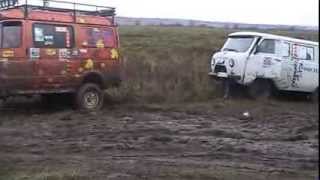 UAZ 2206 и ГАЗ-2217 4х4 в off road