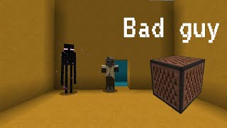 Minecraft нотные блоки | bad guy