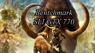 Far Cry Primal Bentchmark SLI GTX 770