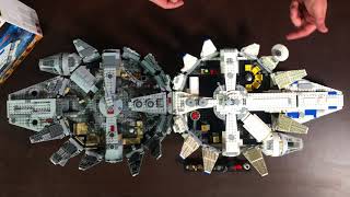 Lego 75212 Kessel Run Millennium Falcon Review and Comparison