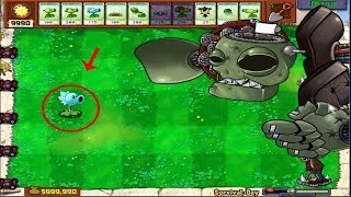 1 Peashooter vs Dr. Zomboss Hack Plants vs Zombies
