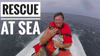 Boat Capsizes at Sea, USCG Rescue, Charleston SC