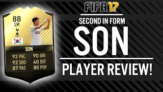 FIFA 17 SECOND IN FORM HEUNG MIN SON (88) PLAYER REVIEW! | FIFA 17 ULTIMATE TEAM
