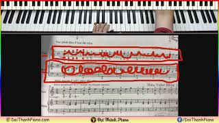 SHEET NHẠC - Có 3 dòng trên Sheet nhạc, vậy đàn như thế nào (Đại Thành Piano)