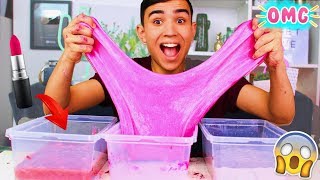 SLIME XXL AVEC DU MAQUILLAGE ?!! JustJonathan