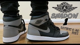 (BEST 1's YET) JORDAN 1 "SHADOW" REVIEW & ON FEET