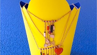DIY: Подставка -стенд для цепочек и бус ✿ легко  своими руками