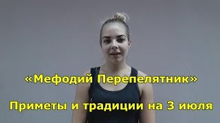 Народный праздник «Мефодий Перепелятник». Приметы на 3 июля.