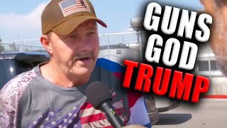 MAGA Gun Nuts Trip Over Their Own Logic When Confronted