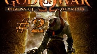 God of War: Chains of Olympus #2 Босс: Василиск  (Прохождение)