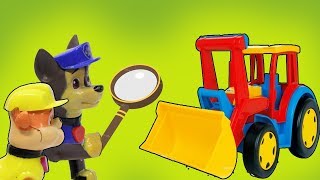 КУДА ПРОПАЛ ТРАКТОР? Мультики с игрушками Щенячий патруль. Мультфильмы для детей, новые серии 2018