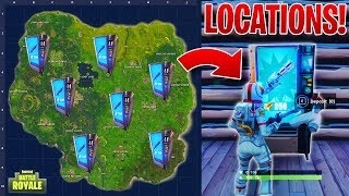 How To Find *SECRET* VENDING MACHINES IN FORTNITE! (Locations) - NEW Vending Machine Update!