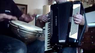 CAFÉ NOIR by Nick Ariondo ~ Accordion & Doumbek ~  featuring PatSalis