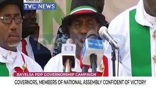 Bayelsa 2019: PDP Governors, members of National Assembly confident of victory