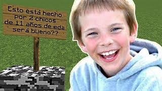 CON 11 AÑOS DE EDAD CREARON EL MEJOR MAPA DE MINECRAFT