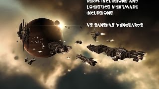 EvE Online | PvE #RsRm Incursions Vanguard Sites.Nightmare PoV