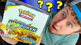 HOW VALUABLE IS A POKEMON CARDS BOOSTER BOX? (Unbroken Bonds Opening)