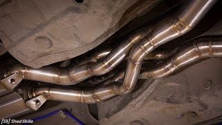 Toyota Altezza 1UZ-FE custom exhaust system with control valves