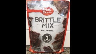 Betty Crocker Brittle Mix: Brownie Review