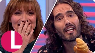 Russell Brand Talks Beating Addiction and Exposes Lorraine's Secret! | Lorraine