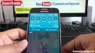 Como usar linterna para celular Samsung Galaxy S6 Español