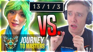 VERSUS BOXBOX?! NO F&*CKING MERCY!! - Journey To Masters | League of Legends