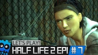 Let's Play Half Life 2 Episode 1 - Part 7 - Escort Mission!