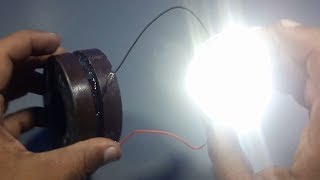 free energy magnet generator for lights | science projects