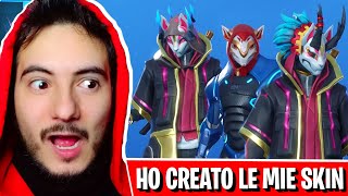 HO ROTTO LE SKIN! HO CREATO LE MIE SKIN SU FORTNITE ? Pazzox