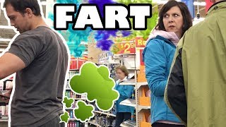 Fart Prank | Sharter Sparks Disgust On Lady’s Face