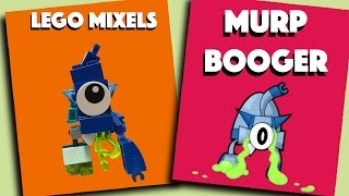 LEGO Mixels - Murp Booger - Stop Motion Build | Bricks and Clay Play