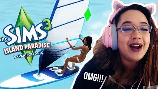 Trying The Sims 3 ISLAND PARADISE for the FIRST TIME!! ?