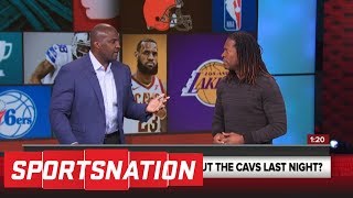 Marcellus Wiley on if the Cavaliers' other players can help LeBron James: 'No' | SportsNation | ESPN