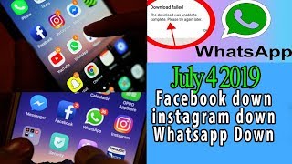 Is Whatsapp Hacked 4th july ?? | Facebook down, Whatsapp Down, Instagram Down
