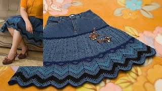 Поделки из старых джинсов своими руками
