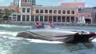 The Statement 50 with Lyncome T-53, 3000 HP in The Florida Poker Run Tampa 2014