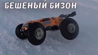 Бешеный БИЗОН ... Vkarracing BISON 1/10 rc car, тест-драйв, распаковка