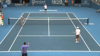 Could You Return Andy Roddick's Serve For $1000? - Brisbane International 2011